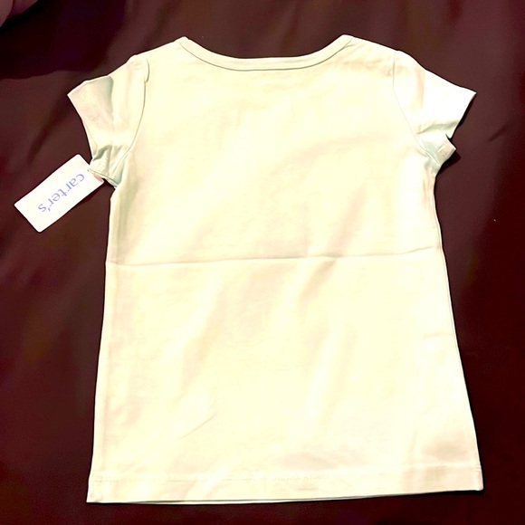 NWT! Carter’s Girl’s Top Size 5/5A Greenish Color - Picture 3 of 3